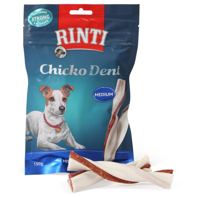 Köstlicher Hundesnack von Rinti ohne Soja. Leckeres Rind macht deinem Hund Appetit. Dein Hund wird den Geschmack lieben.