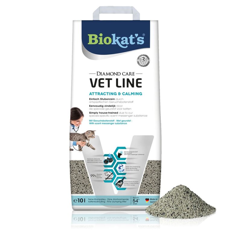 Biokat’s Diamond Care Attracting & Calming enthält einen artspezifischen Geruchsbotenstoff