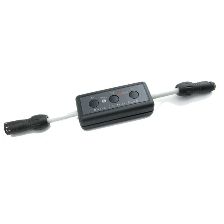 Daytime Basic Control BC16 1-Kanal für matrix. Die Lichtsteuerung Basic Control BC16 ist in der Lage natürliche Lichtverhältnisse bei Tag und Nacht zu simulieren.