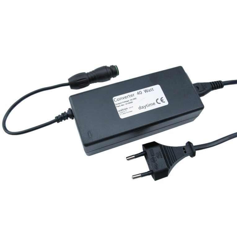 Daytime LED-Converter Netzteil. Das Netzteil dient als Schutz-Kleinspannungs-Netzteil zum Betrieb der daytime LED-Systeme.
