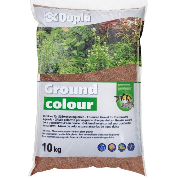 Dupla Ground colour Brown Earth ist ein Farbkies für Süßwasseraquarien.