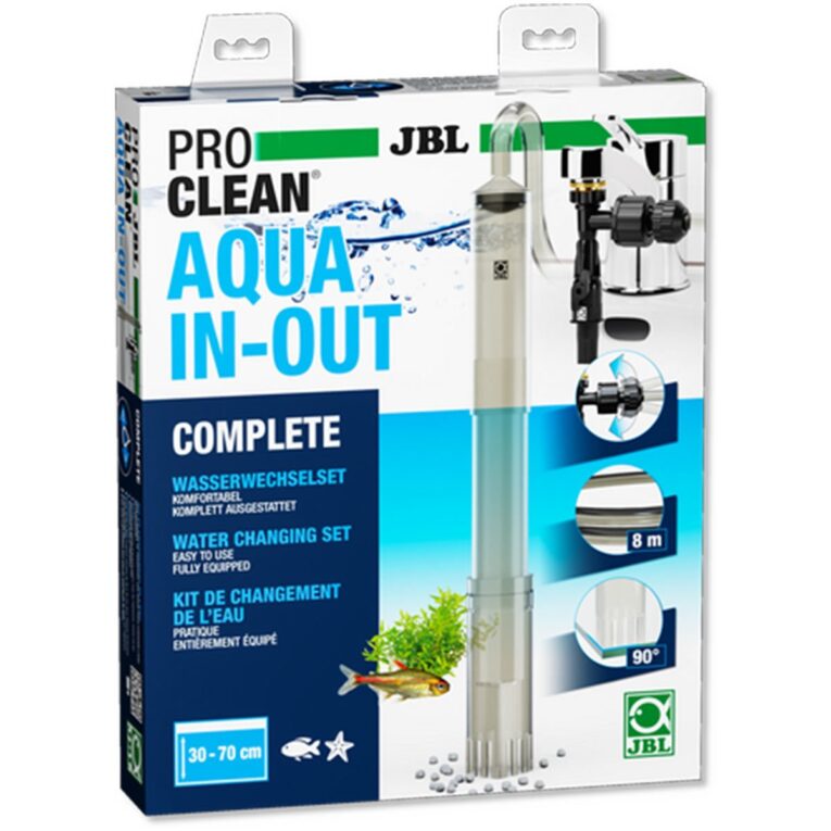Super praktisches Komplettset für den Teilwasserwechsel mit Bodenreinigung in Aquarien