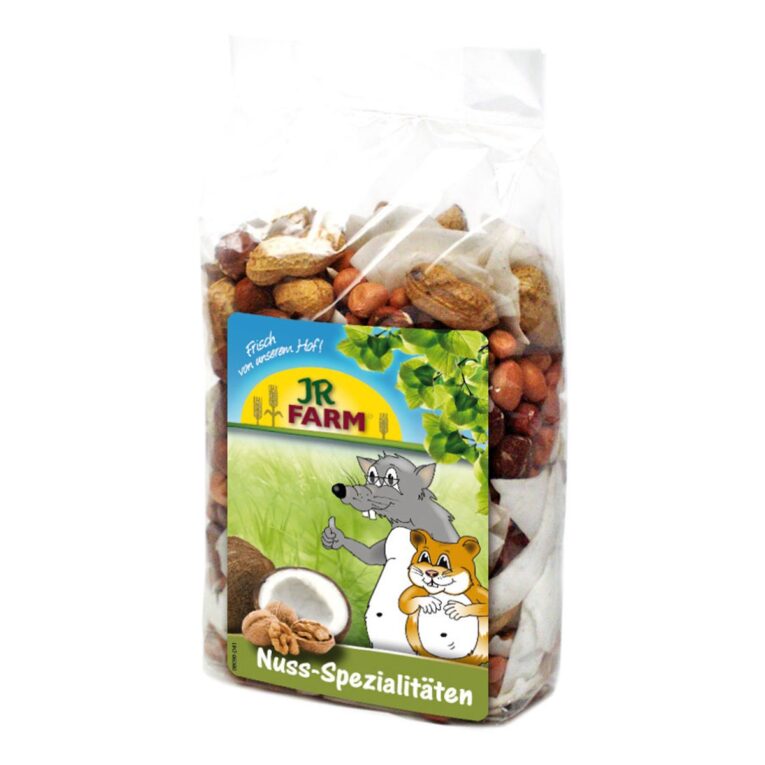 Ergänzungsfutter für Nager und Vögel mit Erd-