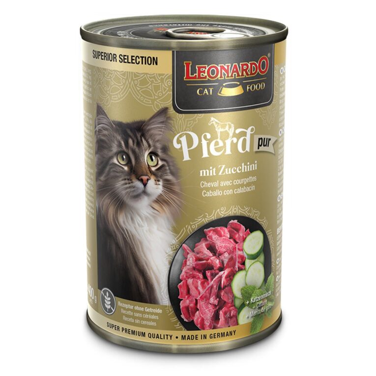 Köstliches Alleinfutter von Leonardo für ausgewachsene Katzen mit Truthahn