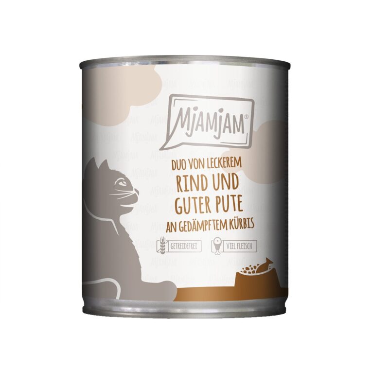 MjAMjAM - DUO von Rind & Pute an Kürbis. Artgerecht