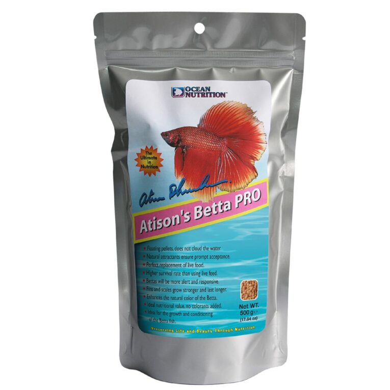 Das Ocean Nutrition Atison's Betta Food Pro wurden speziell für Kampffische zusammengestellt und ist der perfekte Ersatz für Lebendfutter.