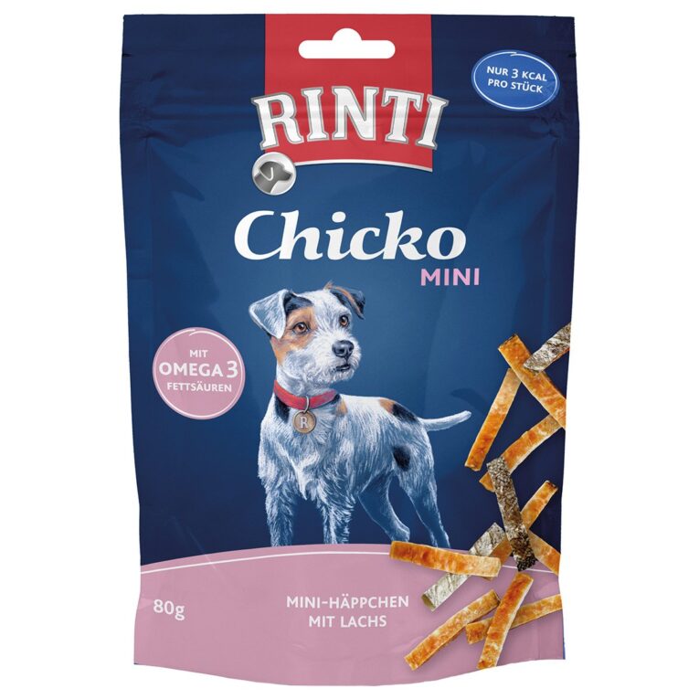 Leckerer Hundesnack von Rinti. Mit leckerem Fisch für ein besonderes Geschmackserlebnis. Bereite deinem Hund eine Freude.