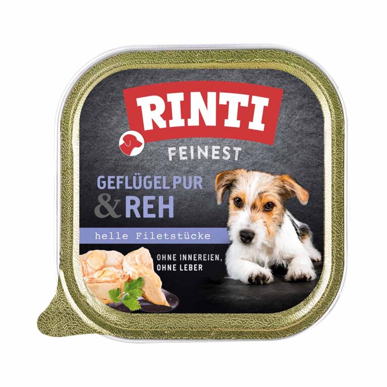 Schmackhaftes Hunde-Nassfutter von Rinti für eine empfindliche Verdauung. Leckeres Geflügel macht deinem Hund Appetit. Das Futter ist speziell auf die Bedürfnisse von erwachsenen Hunden angepasst.