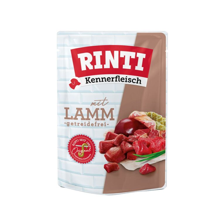 Das leckere Nassfutter von Rinti ist eine gute Ernährung für ausgewachsene Hunde in allen Größen