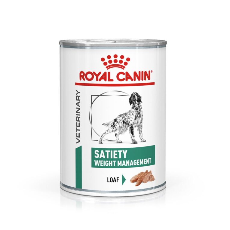 ROYAL CANIN® SATIETY WEIGHT MANAGEMENT Mousse ist ein Diät-Alleinfuttermittel für Hunde zur Verringerung von Übergewicht. Niedriger Energiegehalt.