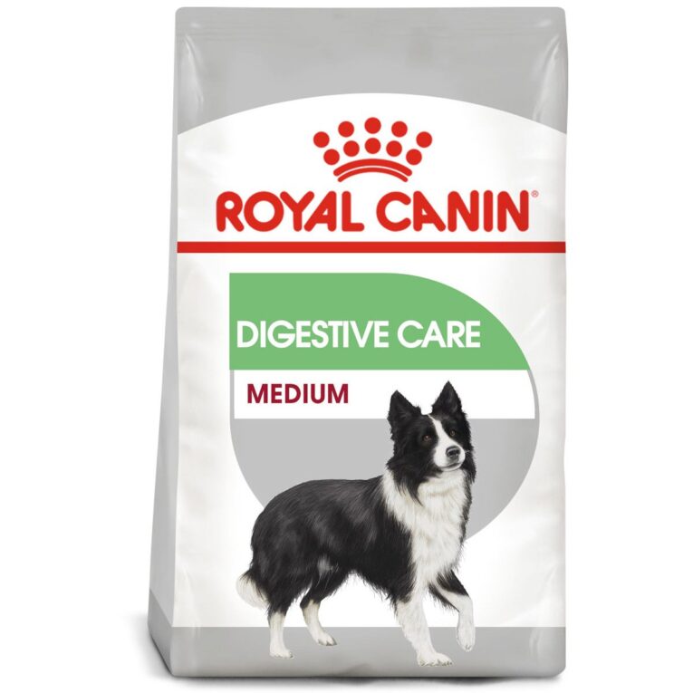 Alleinfuttermittel für Hunde -Für ausgewachsene und ältere mittelgroße Hunde (11 bis 25 kg) mit empfindlicher Verdauung (ab dem 12. Lebensmonat).