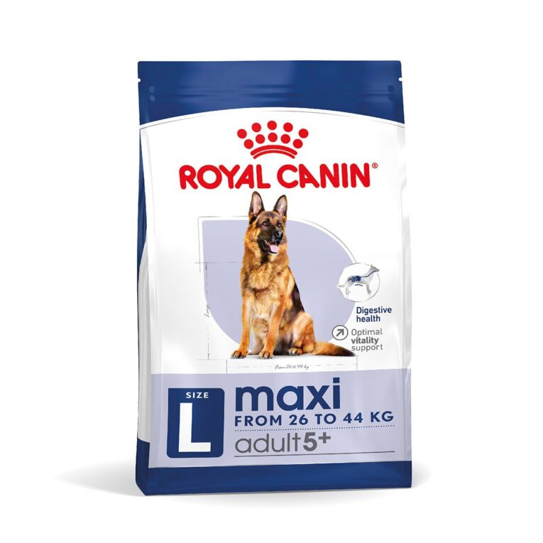 Alleinfuttermittel für Hunde - Für ältere große Hunde (26 bis 44 kg) - Ab dem 5. Lebensjahr.