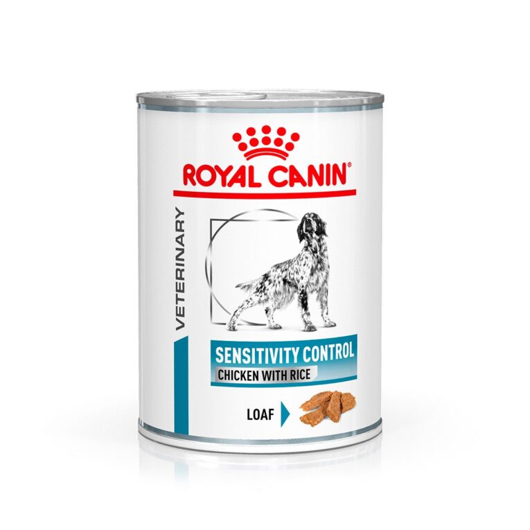 ROYAL CANIN SENSITIVITY CONTROL Mousse ist ein Diät-Alleinfuttermittel für Hunde zur Minderung von Ausgangserzeugnis- und Nährstoffintoleranzerscheinungen. Ausgewählte und zahlenmäßig begrenzte Proteinquellen und ausgewählte Kohlenhydratquellen.