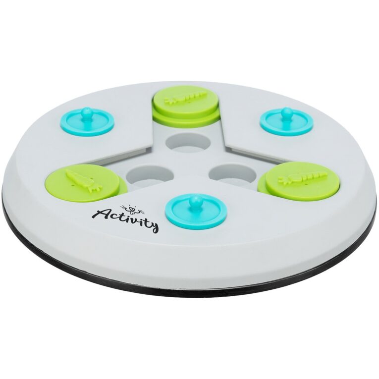 Das Trixie Slide & Fun Board ist ein innovatives Intelligenzspielzeug für Kleintiere