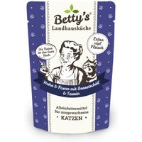 Betty's Landhausküche Frischebeutel Huhn & Fasan 12 x 100g für Katze