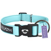 STUCH Hundehalsband gepolstert u. verstellbar türkis M