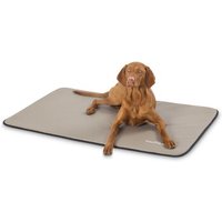 Knuffelwuff Kunstleder Hundematte Cheyenne taupe L