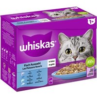 Whiskas Multipack 1+ Fisch Auswahl in Gelee 12 x 85g