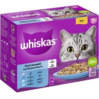 Whiskas Multipack 7+ Fisch Auswahl in Gelee 12 x 85g