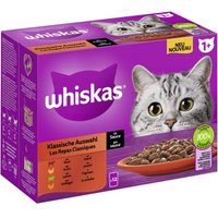 Whiskas Multipack 1+ Klassische Auswahl in Sauce 12x85 g