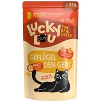 Lucky Lou Nassfutter Katze Adult Geflügel 64x125 g