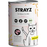 STRAYZ BIO 6x400g Ente & Süßkartoffel