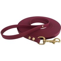 bio-leine 25-35 kg Schleppleine Biothane bordeaux 5 m