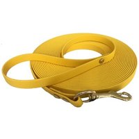 bio-leine 25-35 kg Schleppleine Biothane gelb 5 m