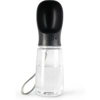 Lionto Hundetrinkflasche für Unterwegs schwarz 500 ml