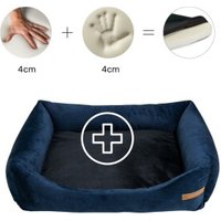 Rexproduct Otto Orthopädisches Hundebett Dunkelblau S-XL schwarz M