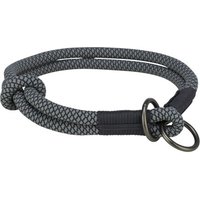 Trixie Soft Rope Zug-Stopp-Halsband schwarz S-M