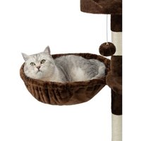 Lionto Liegemulde für Kratzbäume - 15 cm Tiefe braun