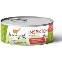 I love my cat Katzenfutter Nass mit Insekten - 100g