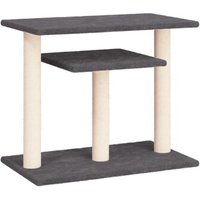 VidaXL Kratzsäule dunkelgrau