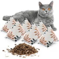 Canadian Cat Company Baldrianspielzeug 6x Schmusepyramide Flower