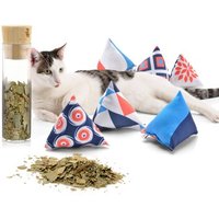 Canadian Cat Company Catnipspielzeug Catnip 6x Schmusepyramide Nordic