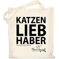 I love my cat Jutebeutel für Katzenfutter - Katzenliebhaber
