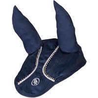 BR Fliegenhaube Glamour Chic Diamantsteine navy
