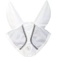 BR Fliegenhaube Glamour Chic Diamantsteine weiß