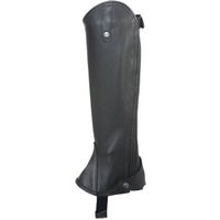 4Riders Chaps Classic kurze Wade schwarz M - INT