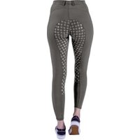 4Riders Kinder-Reithose Palm Beach Full Grip grau 1