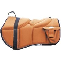 Brockamp Reitpad Bareback Western Style ultra light braun