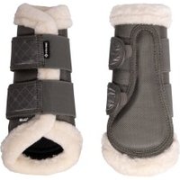 4Horses Gamaschen Soft Protect Mesh grau M