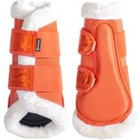 4Horses Gamaschen Soft Protect Mesh orange M
