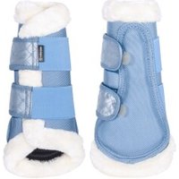 4Horses Gamaschen Soft Protect Mesh hellblau S