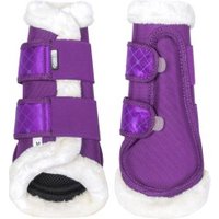 4Horses Gamaschen Soft Protect Mesh lila L