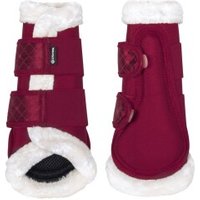 4Horses Gamaschen Soft Protect Mesh dunkelrot L