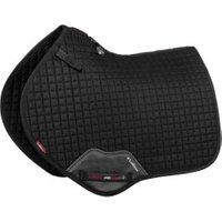 LeMieux Springschabracke Suede CC Square schwarz WB (Warmblut)