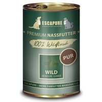 ESCAPURE Nassfutter Pur Adult Wild 6x400 g