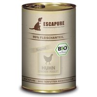 ESCAPURE Nassfutter Hund Bio Adult Huhn 6x400 g